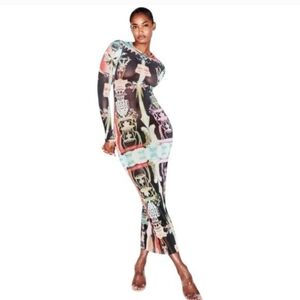 🧚‍♀️✨️🪭 SKIMS SUMMER MESH 🪭✨️🧚‍♀️ DRESS XS BNWT